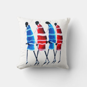 Hakuna Matata Safari Mix and Match Vintage Pillows