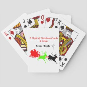 Hakuna Matata Santa's gifts with carol singing.png Playing Cards