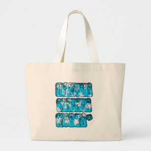 Hakuna Matata South Korea Art Print/Graphic Large Tote Bag