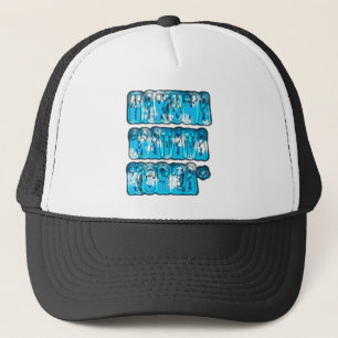 Hakuna Matata South Korea Art Print/Graphic Trucker Hat