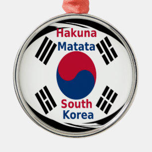 Hakuna Matata South Korea Metal Tree Decoration