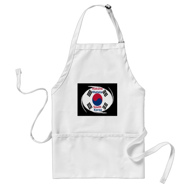 Hakuna Matata South Korea Standard Apron (Front)