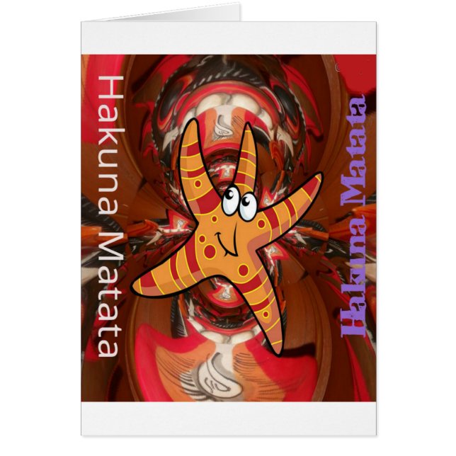 Hakuna Matata Starfish Design (Front)