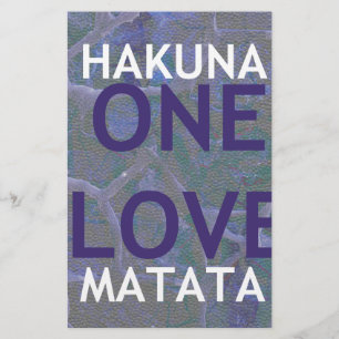 HAKUNA MATATA STATIONERY