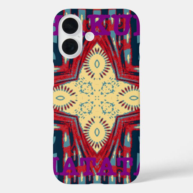 Hakuna Matata Text Hope Abstract Art Print Design Case-Mate iPhone Case (Back)