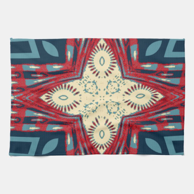 Hakuna Matata Text Hope Abstract Art Print Design Tea Towel (Horizontal)