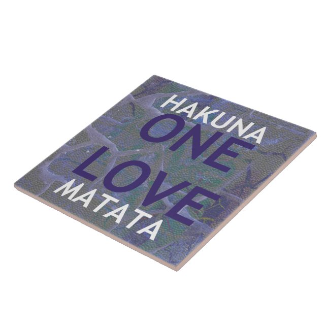 HAKUNA MATATA TILE (Side)