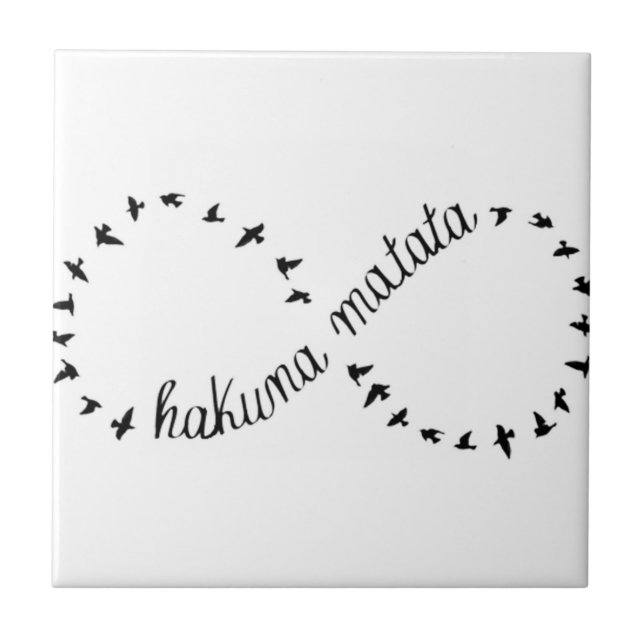 Hakuna Matata Tile (Front)