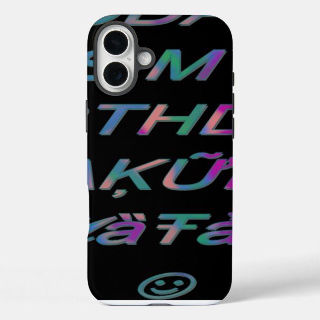 Hakuna Matata Today is my birthday Hakuna Matata Z Case-Mate iPhone Case (Back)