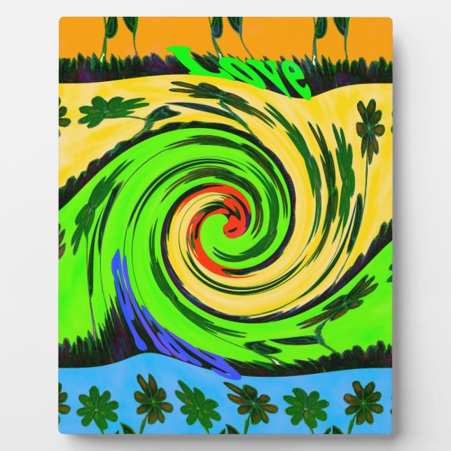 Hakuna Matata Tsunami Love Wave Colours.png Plaque (Front)