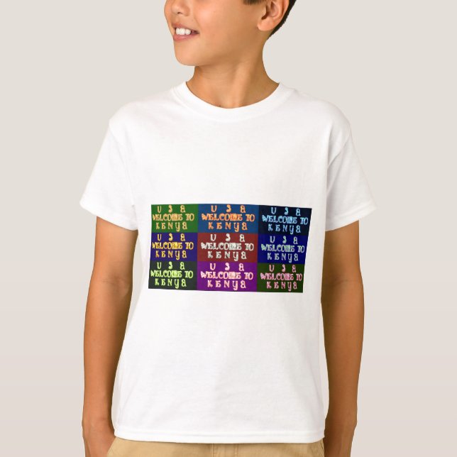 Hakuna Matata Welcome to Kenya.png T-Shirt (Front)