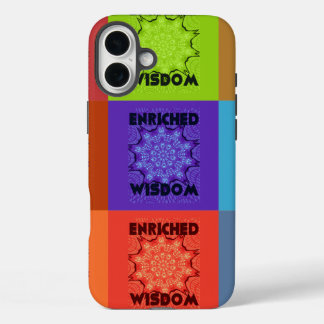 Hakuna Matata Wisdom Enriched iPhone 16 Plus Case