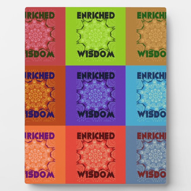 Hakuna Matata Wisdom Enriched Plaque (Front)