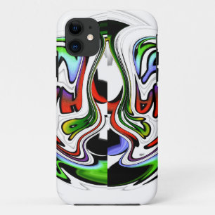 Hakuna Matata with Abstract Whirl and Gradients iPhone 11 Case