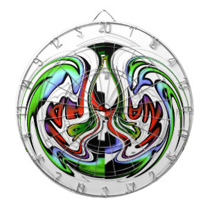 Hakuna Matata with Abstract Whirl and Gradients Dartboard