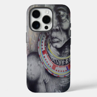Hakuna Matata with Lions and Masai.jpg iPhone 16 Pro Case
