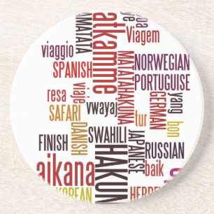 Hakuna Matata word Coaster