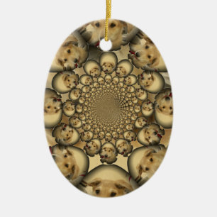 Hakuna Matta Puppies and Dogs infinity amazing sty Ceramic Tree Decoration