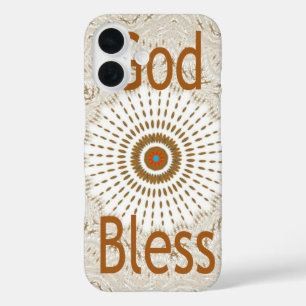 Hakuna Mtata God Bless iPhone 16 Case