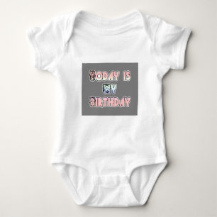 HakunaMatata Gift Today is my Birthday.png Baby Bodysuit