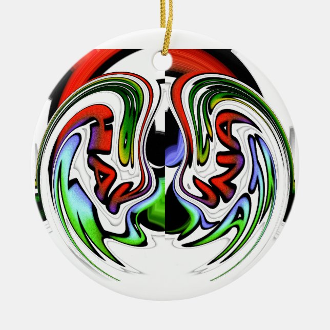 HakunaMatata hakunamatata Gifts Ceramic Tree Decoration (Front)