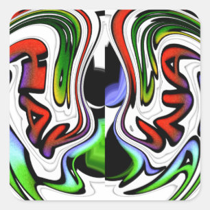 HakunaMatata hakunamatata Gifts Square Sticker