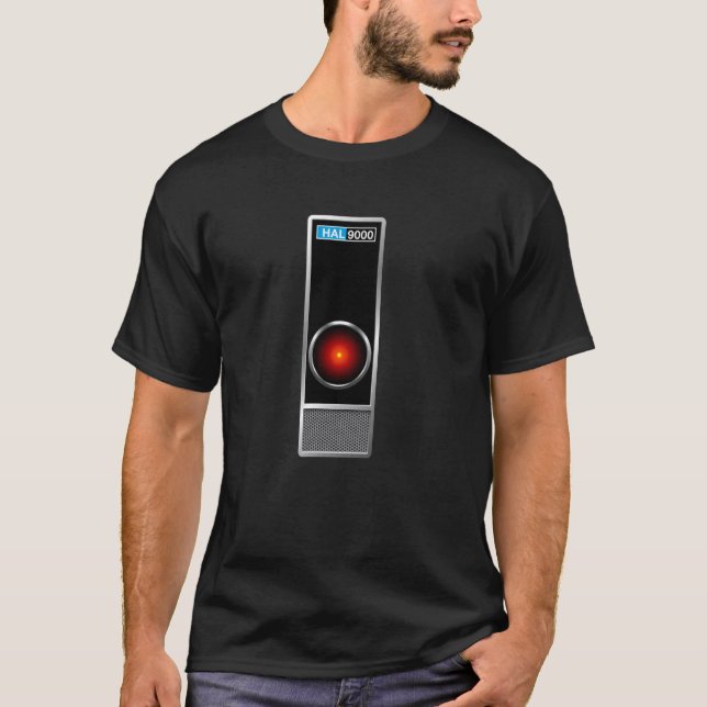 HAL 9000 T Shirt Vintage Artificial Intelligence T (Front)