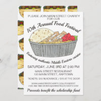 Halal Chicken Rice Middle Eastern Food Festival