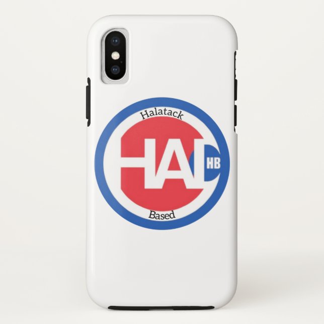 Halatack iPhoneX Phone Case (Back)