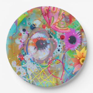 Halcyon Days Paper Plate