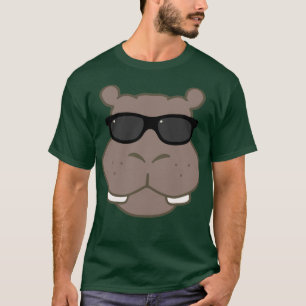 Halcyon Hippo Graphic Tee (Deep Forest)