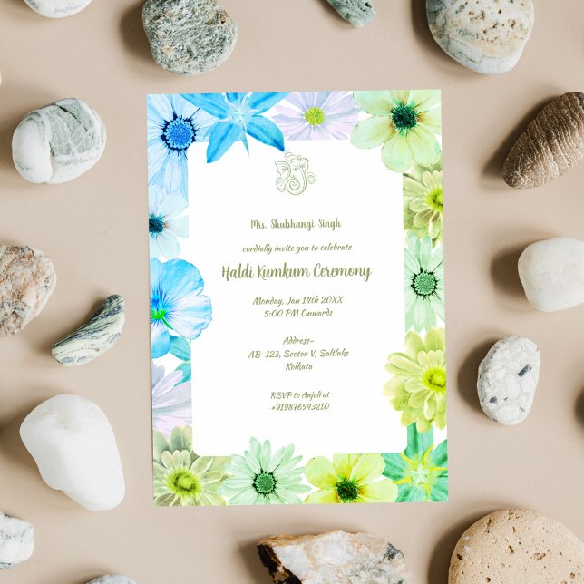 Haldi Kumkum Ceremony Invitation (Creator Uploaded)