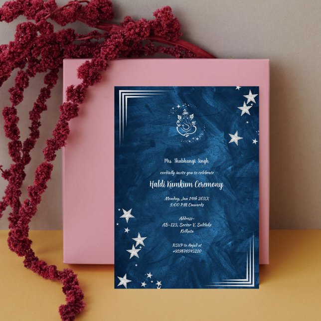 Haldi Kumkum Ceremony Invitation (Creator Uploaded)