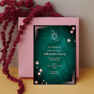 Haldi Kumkum Ceremony Invitation