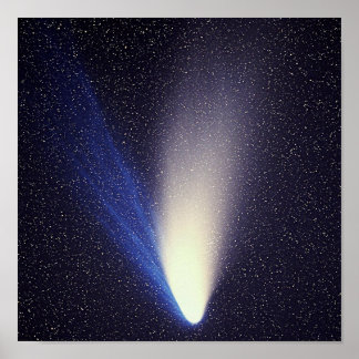 Hale-Bopp Comet in 1997 Poster