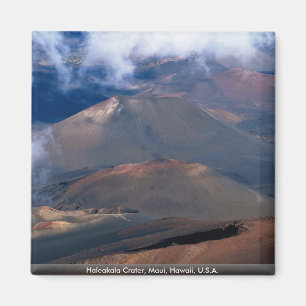 Haleakala Crater, Maui, Hawaii, U.S.A. Magnet