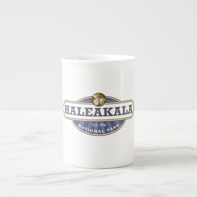 Haleakala National Park Bone China Mug (Front)
