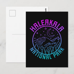 Haleakala National Park Hawaii Gradient Postcard