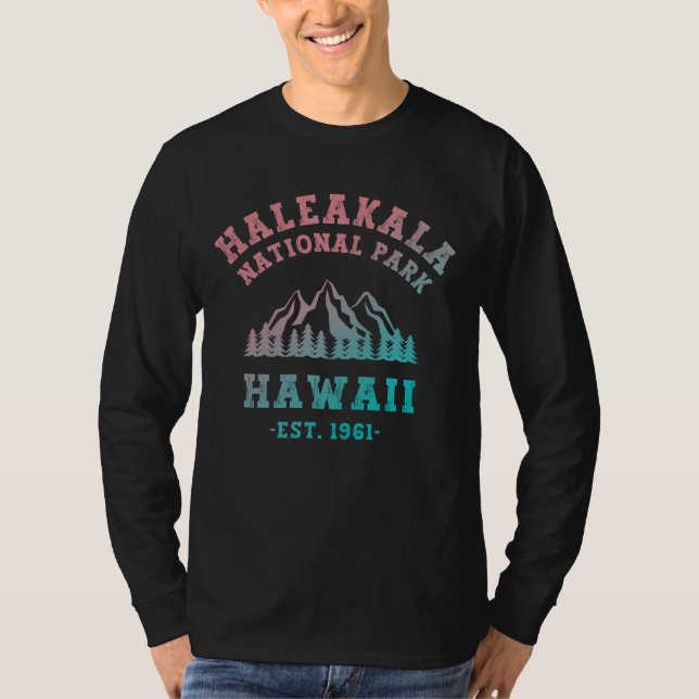 Haleakala National Park Hawaii Gradient T-Shirt (Front)