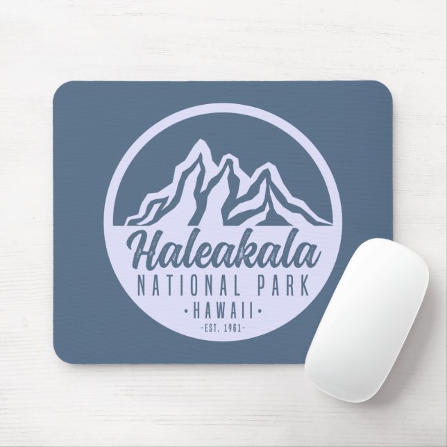 Haleakala National Park Hawaii Hiking Mouse Mat (With Mouse)