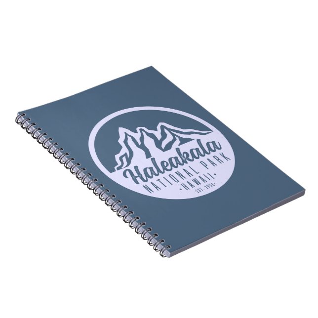 Haleakala National Park Hawaii Hiking Notebook (Right Side)