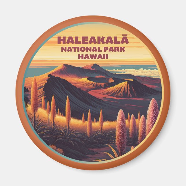 Haleakala National Park Hawaii Magnet (Front)