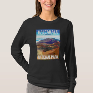 Haleakala National Park Hawaii Poster Design T-Shirt