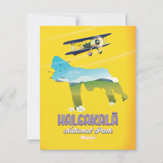 Haleakalā national park, Hawaii travel map