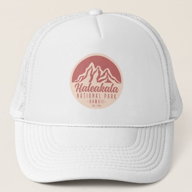 Haleakala National Park Hawaii Trucker Hat (Front)