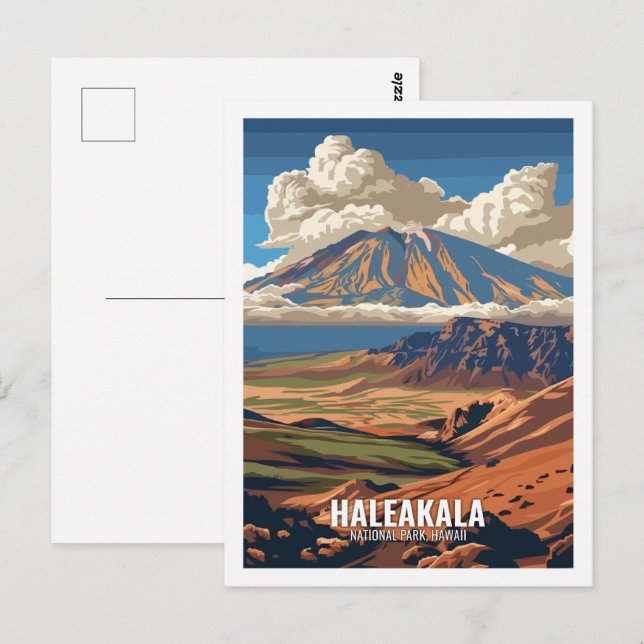 Haleakala National Park Hawaii USA  Postcard (Front/Back)