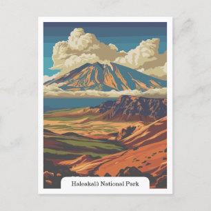 Haleakalā National Park, Hawaii USA Postcard