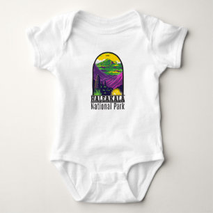 Haleakala National Park Hawaii Vintage  Baby Bodysuit