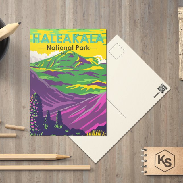  Haleakala National Park Hawaii Vintage Postcard (Creator Uploaded)