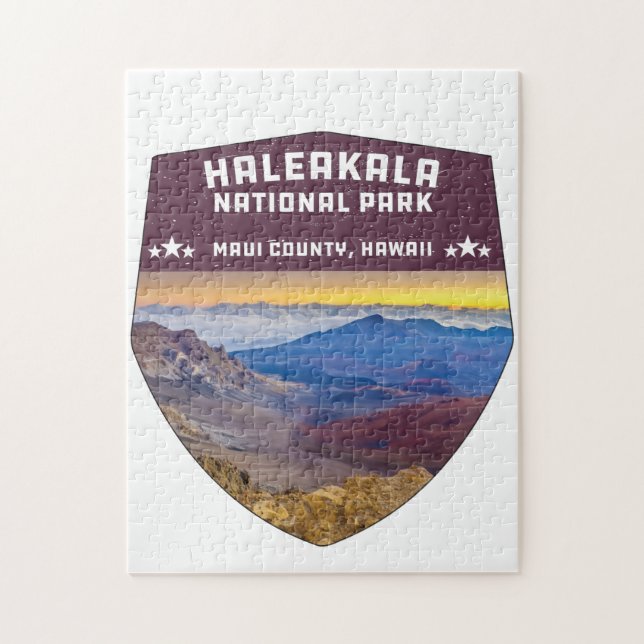 Haleakala National Park Hawaii Volcano Souvenir Jigsaw Puzzle (Vertical)